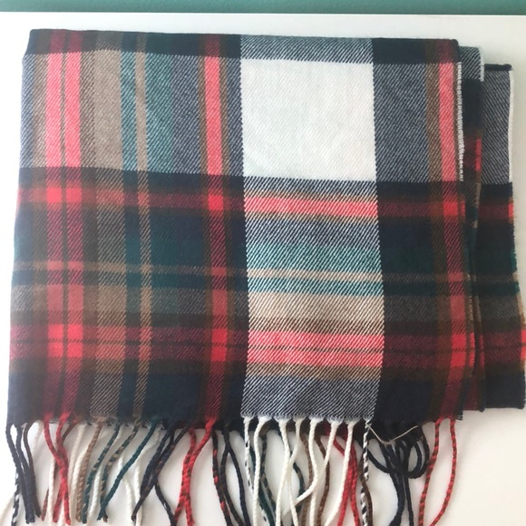 J Crew Plaid Scarf - Picture 3 of 7
